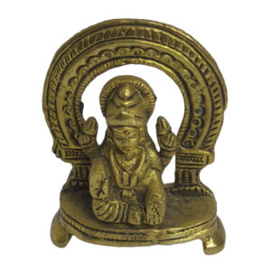 Brass Antique Makarathoran Lakshmi Devi Idol